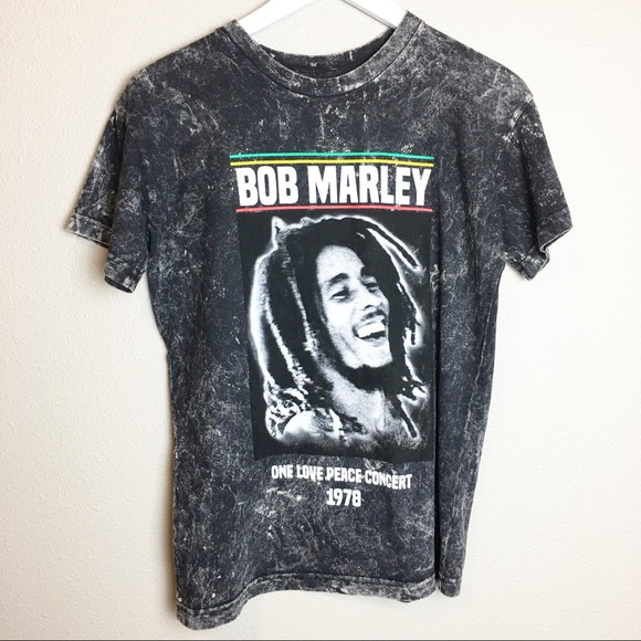 Bob Marley 1978 World Concert Tour Shirt NWT - Picture 1 of 3